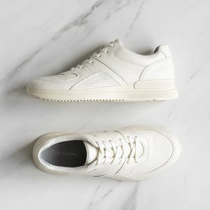 NWT Everlane Leather Trainer Sneakers Off White 8
